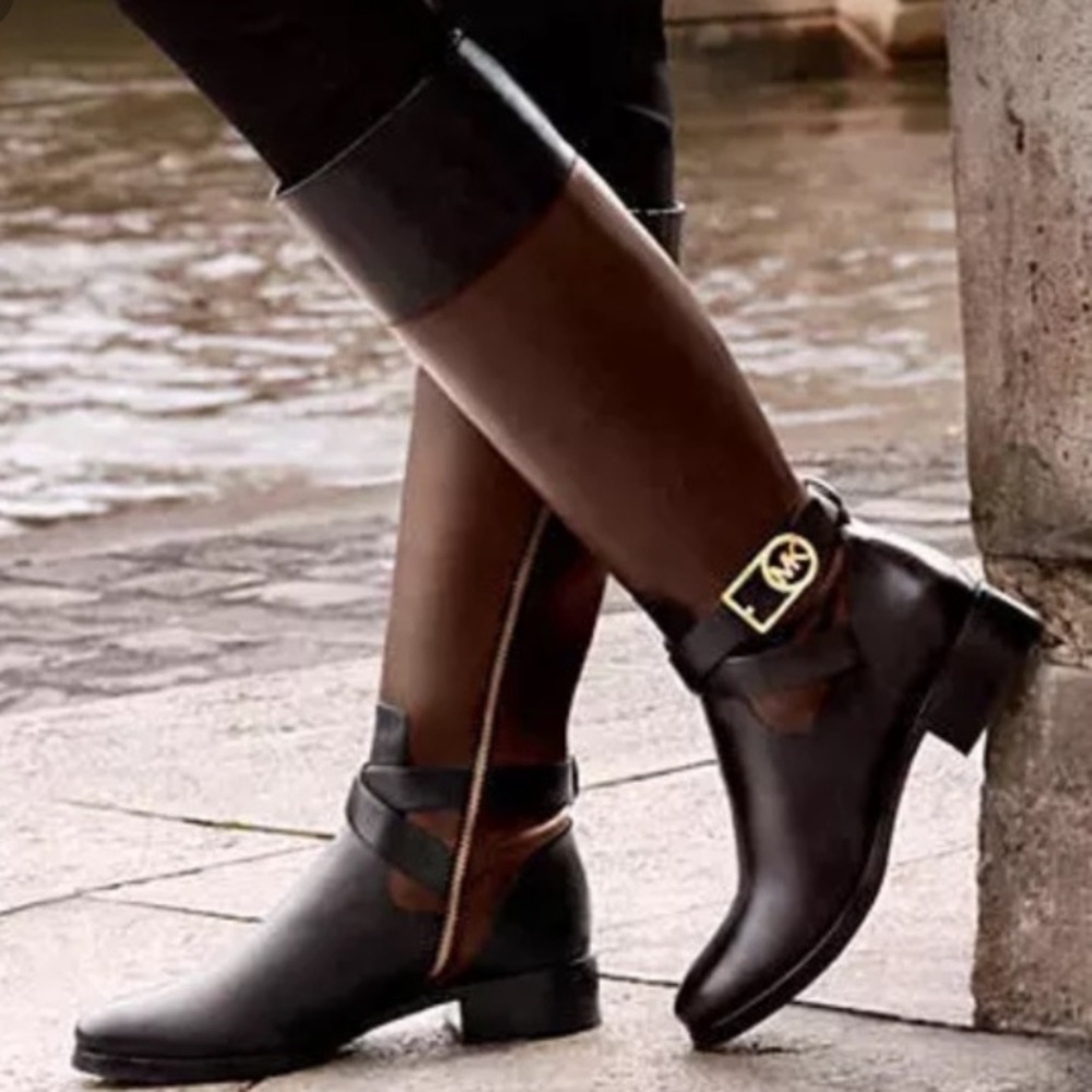 NWT Michael Kors Bryce Leather Boots size 6.5